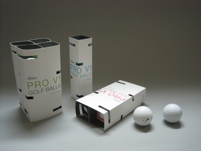 EcoFriendly Golf Ball Package Rosa JH Im Portfolio